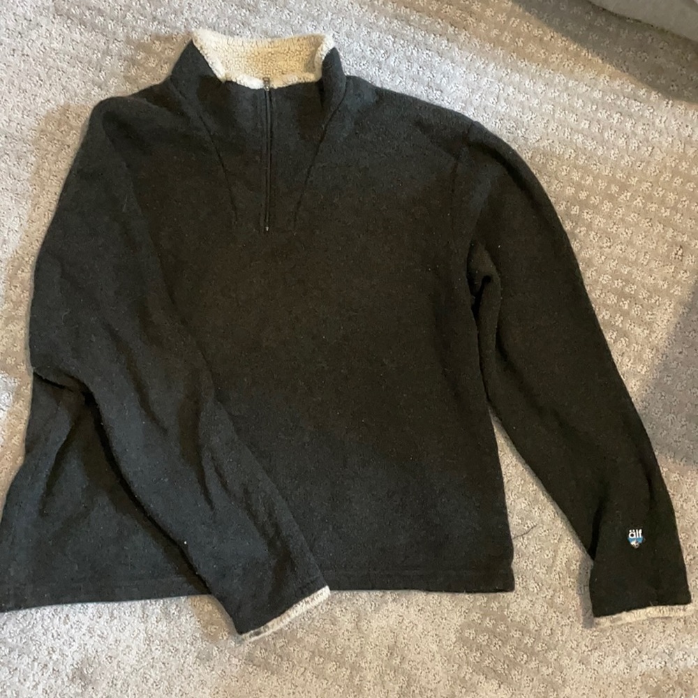 älf pullover sweater, dark green!